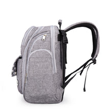 Blissly Diaper Bag Backpack - Gray